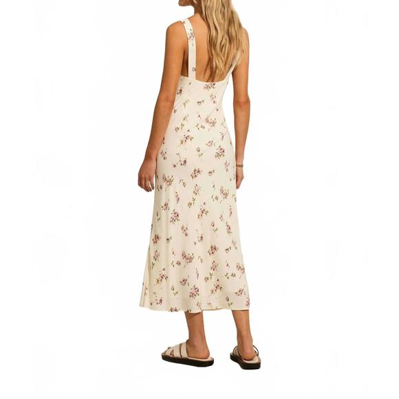 NEW AUGUSTE THE LABEL melodie midi dress in ivory - Picture 2 of 3